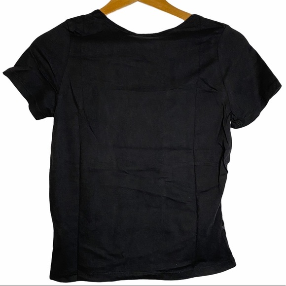 Star Wars Darth Vader Black Cotton Mesh Horizontal Stripes T-Shirt Small S - Picture 2 of 11